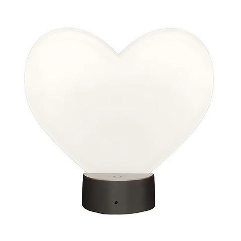 Corazón Luminoso - Lámpara Grande Personalizada