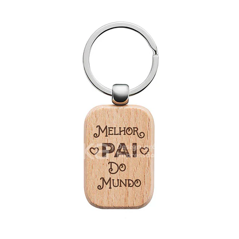 Llavero de Madera Personalizado