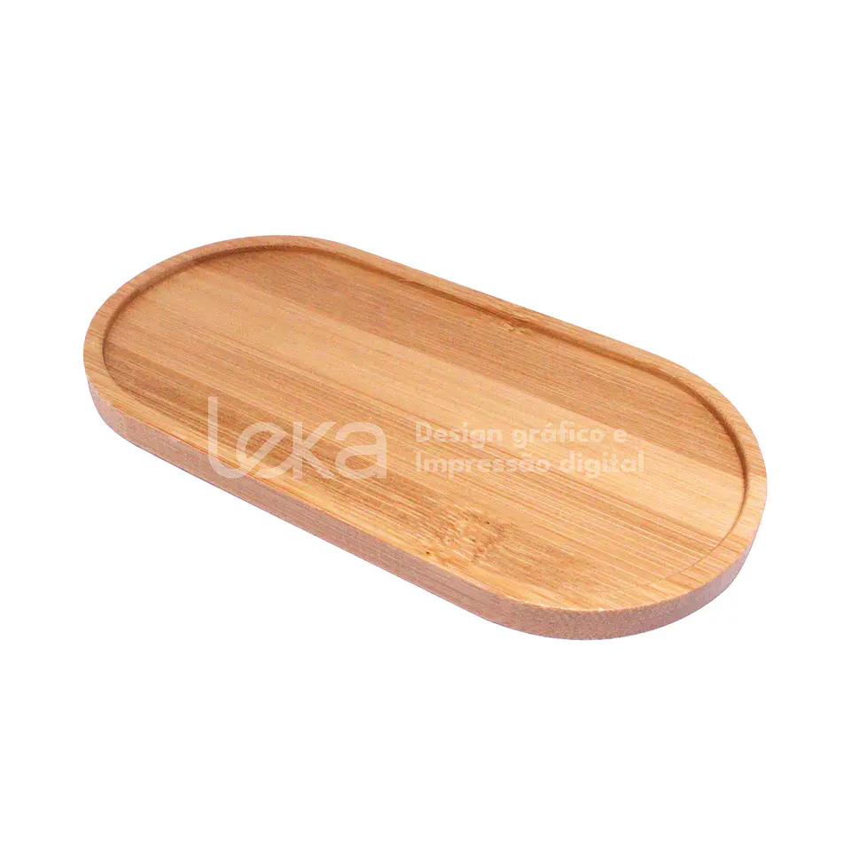 Bandeja de bambú personalizada 3
