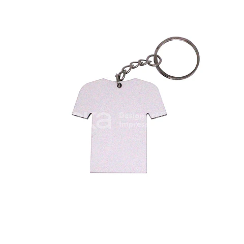 Llavero personalizado con forma de camiseta deportiva