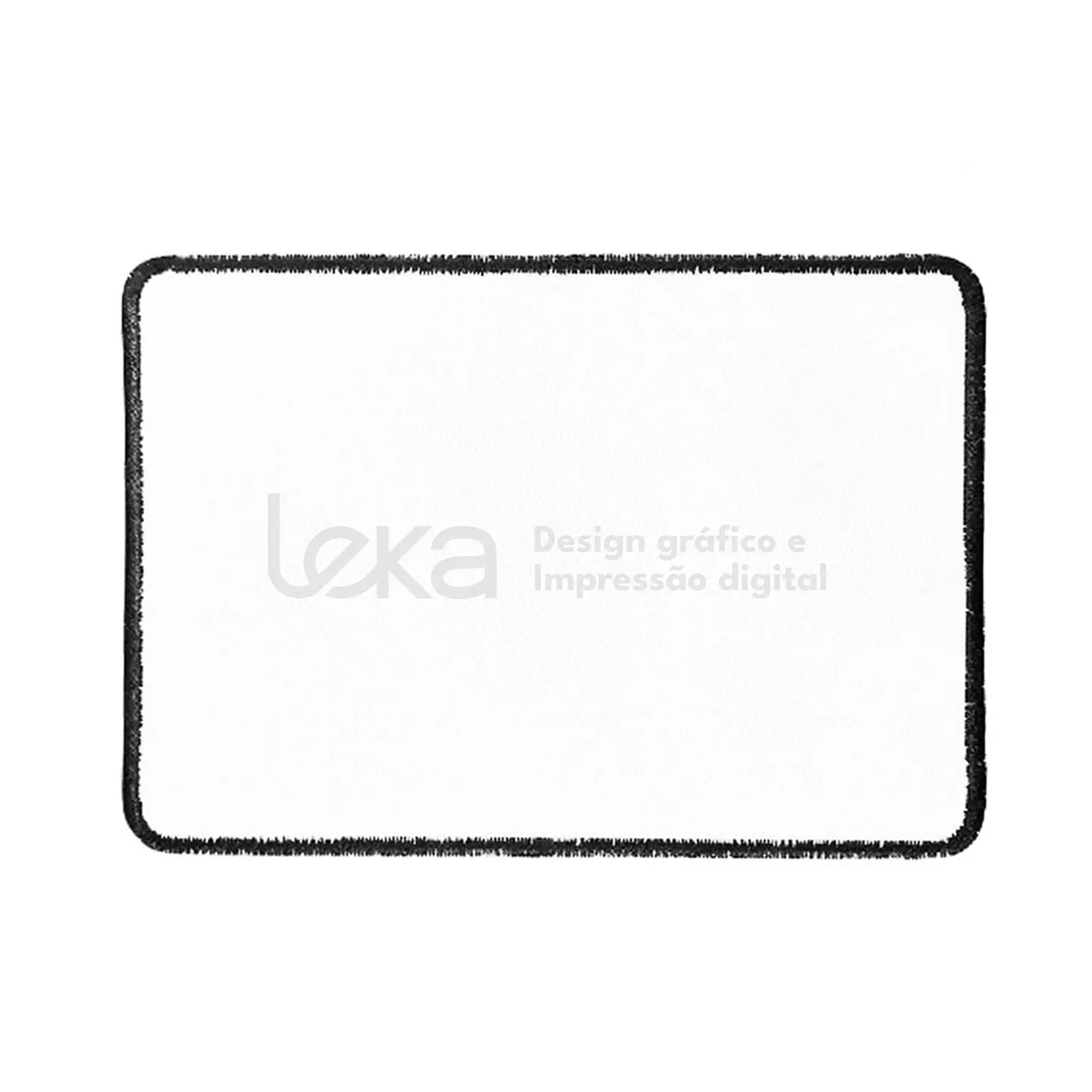 Emblema rectangular personalizado 2