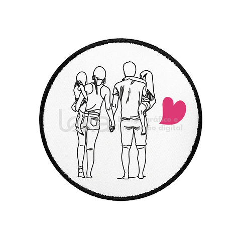Emblema Redondo Personalizado