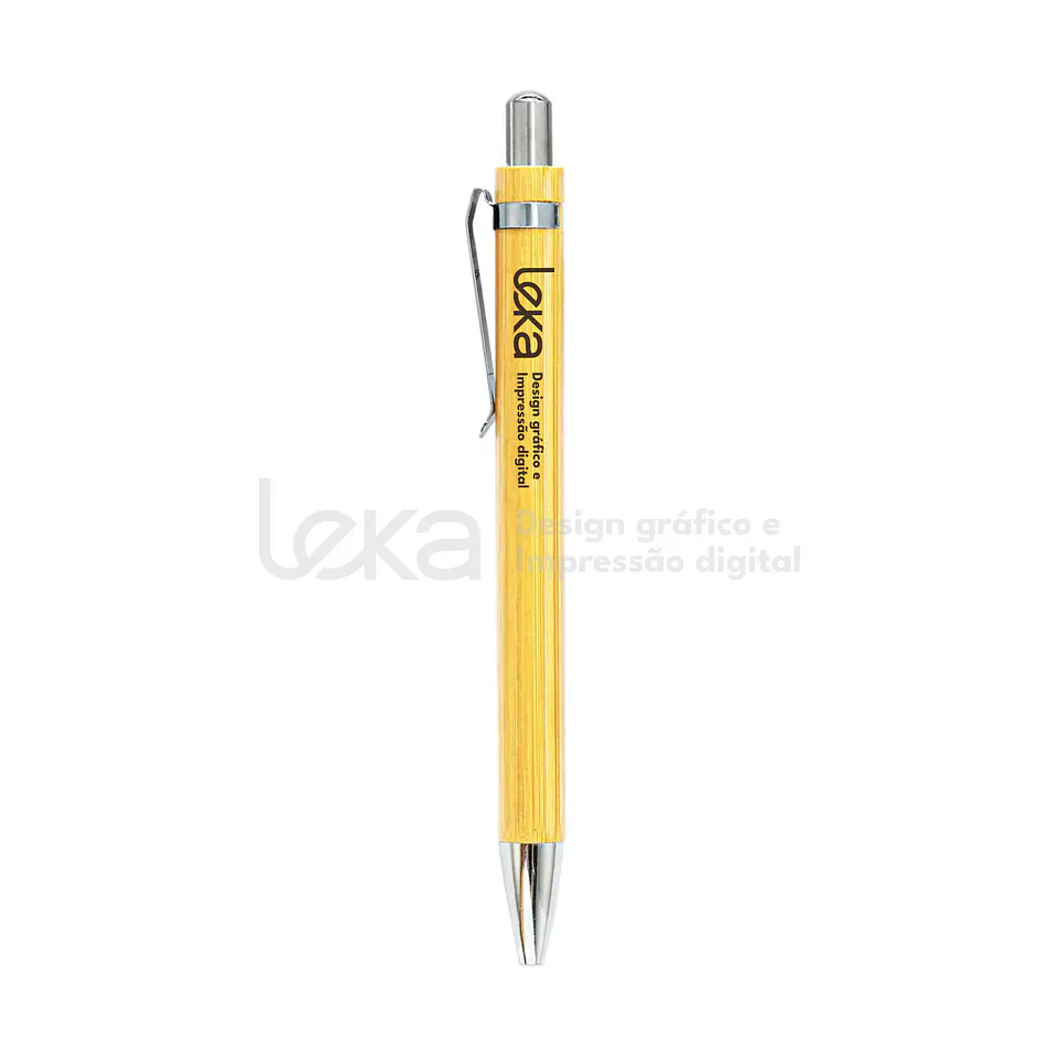 Pluma de bambú personalizable 1