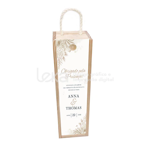 Caixa de Vinho Personalizada