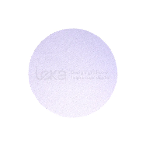 4 Bases de copos Redondas em Neoprene Personalizadas