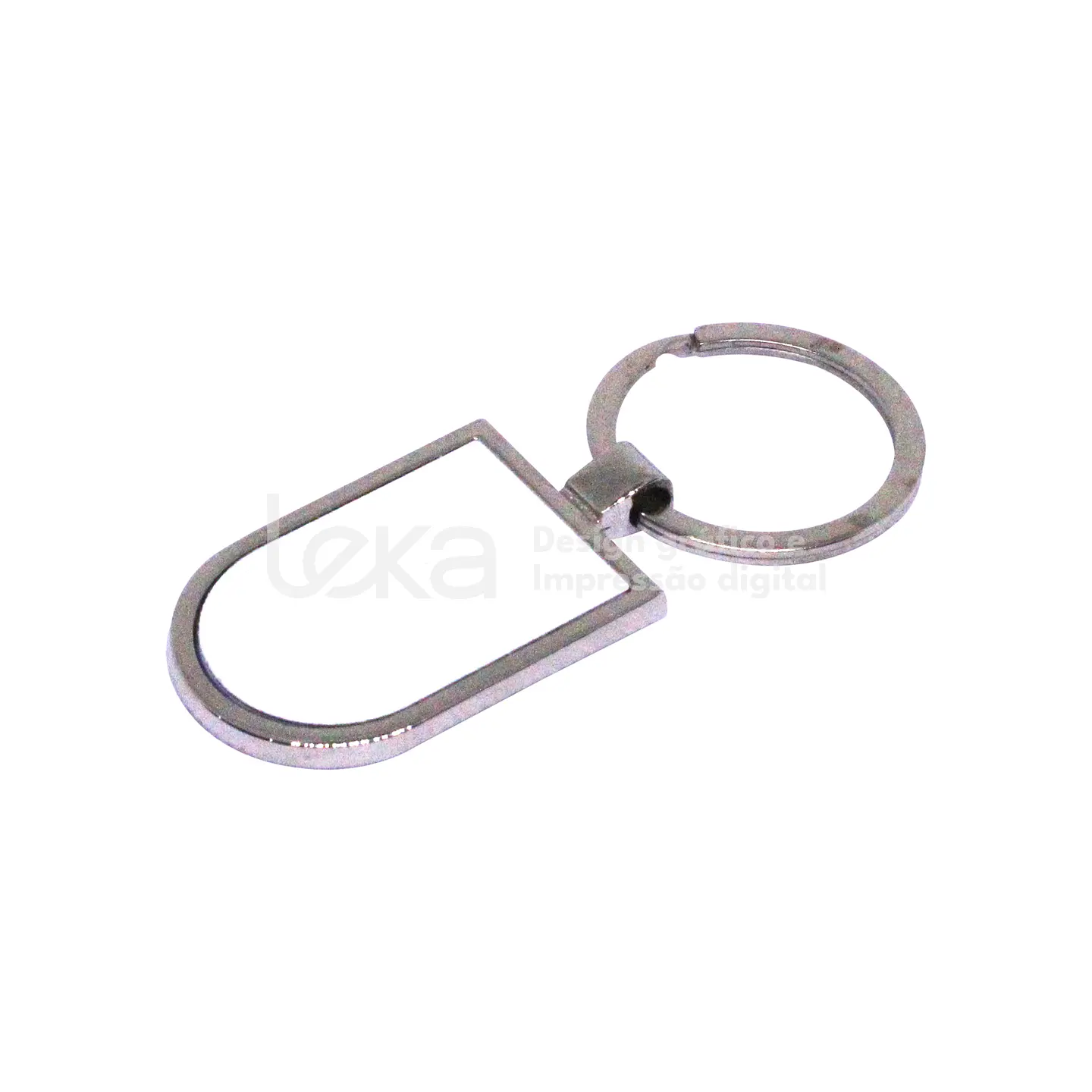 Porta-Chaves Escudo Cromado Personalizado 3