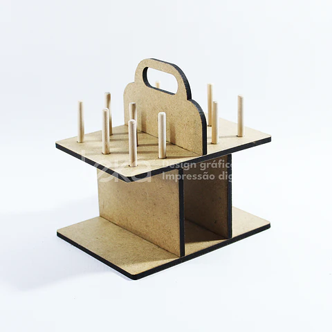Kit Caixa de Costura em MDF 5mm – Estrutura para Revestir com Tecido