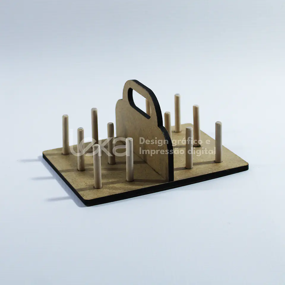 Kit de costurero en MDF de 5 mm – Estructura para forrar con tela 4