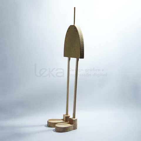 Kit Boneca Pequena em MDF 15mm e Madeira de Pinho – Para Bonecas em Tecido