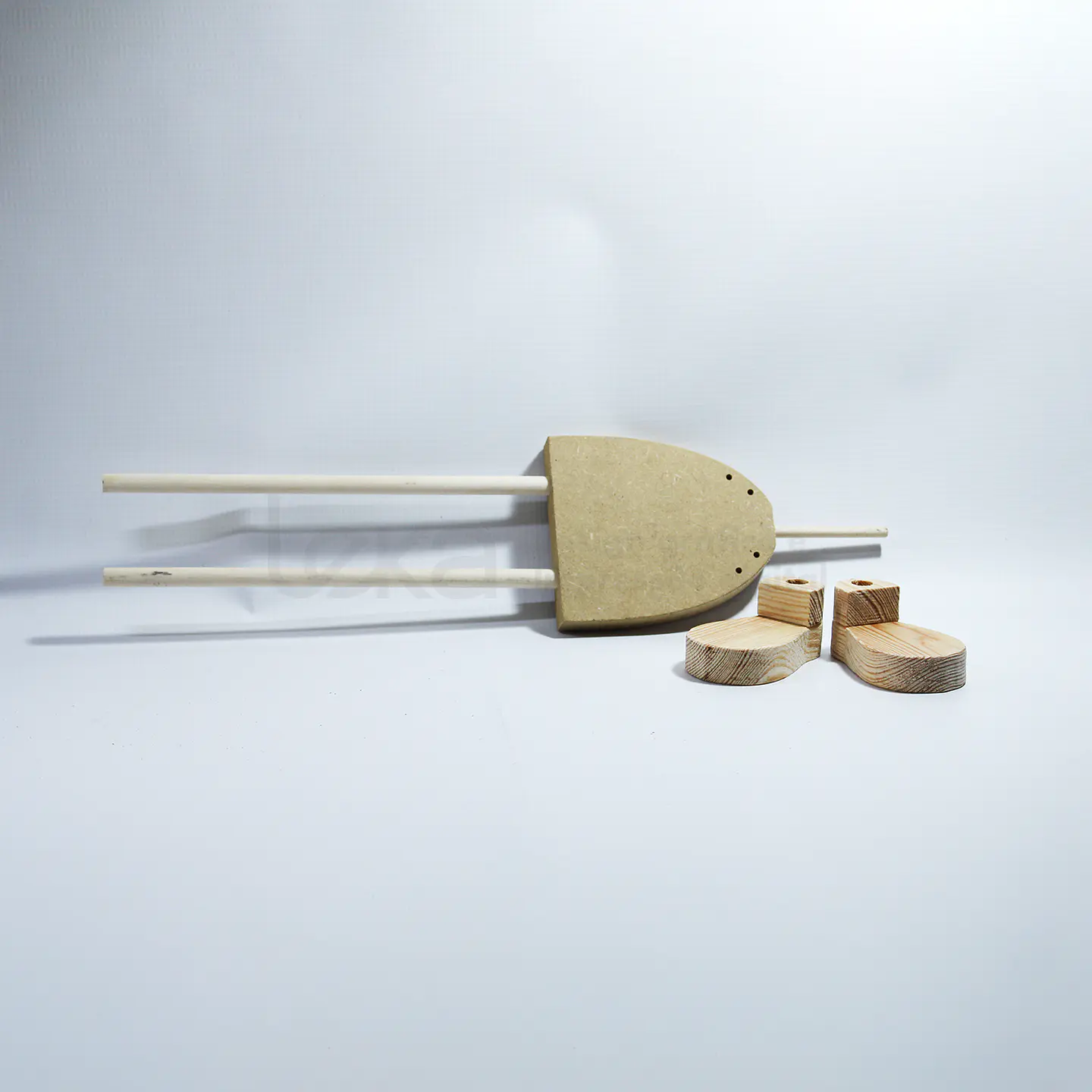 Kit Boneca Pequena em MDF 15mm e Madeira de Pinho – Para Bonecas em Tecido 2