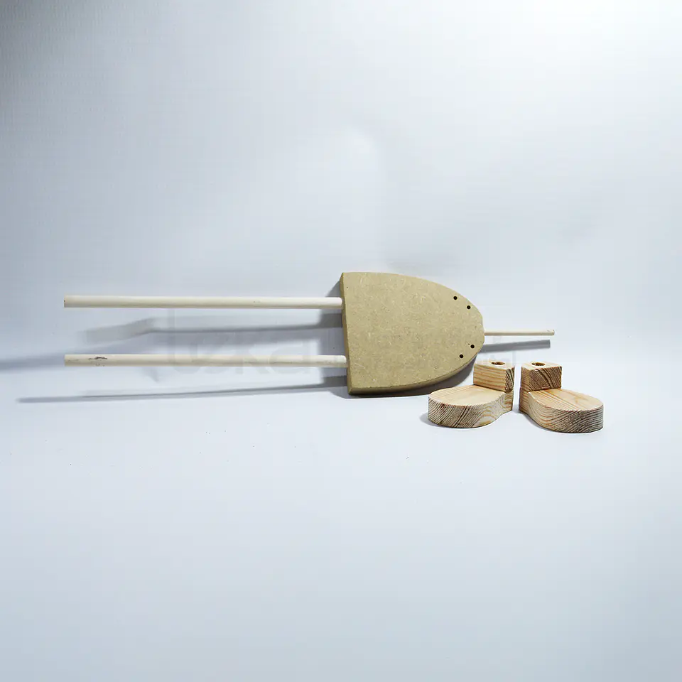 Kit Boneca Pequena em MDF 15mm e Madeira de Pinho – Para Bonecas em Tecido 2