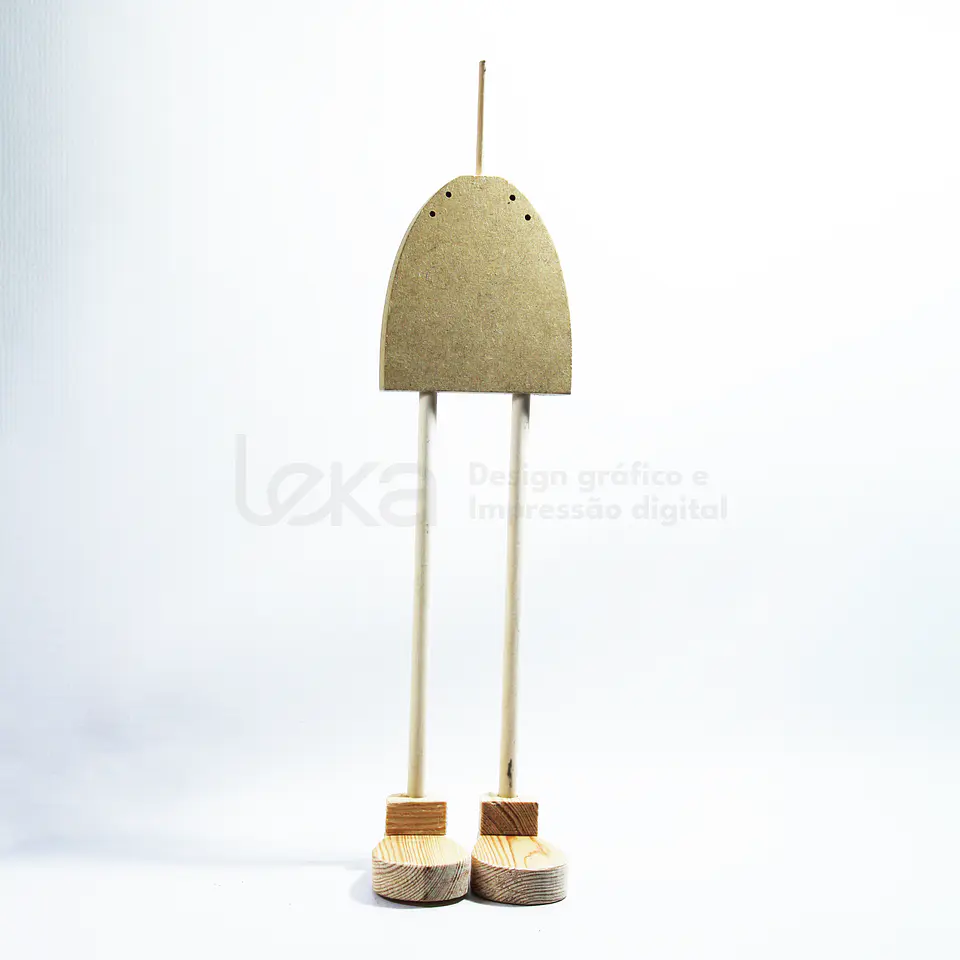 Kit Boneca Pequena em MDF 15mm e Madeira de Pinho – Para Bonecas em Tecido 3