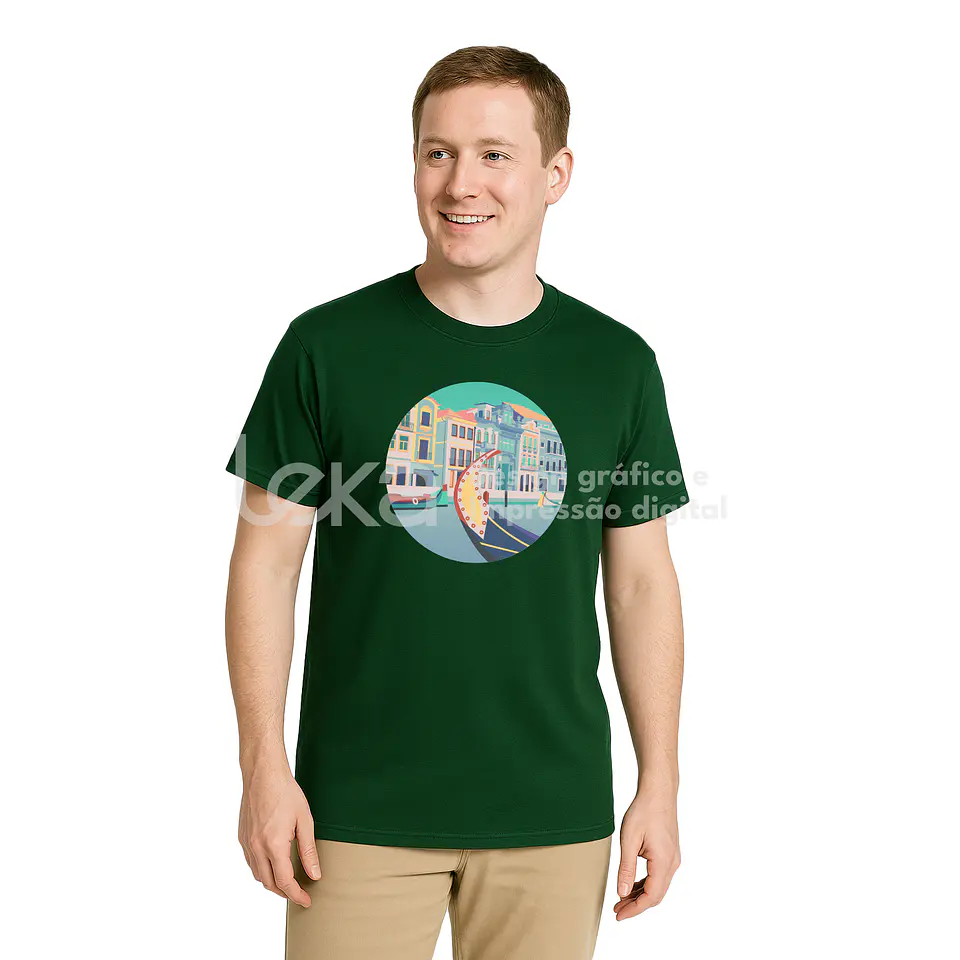 Camiseta t-shirt personalizada, 100% algodón, 155 gr – Impresión textil DTF o vinilo 12