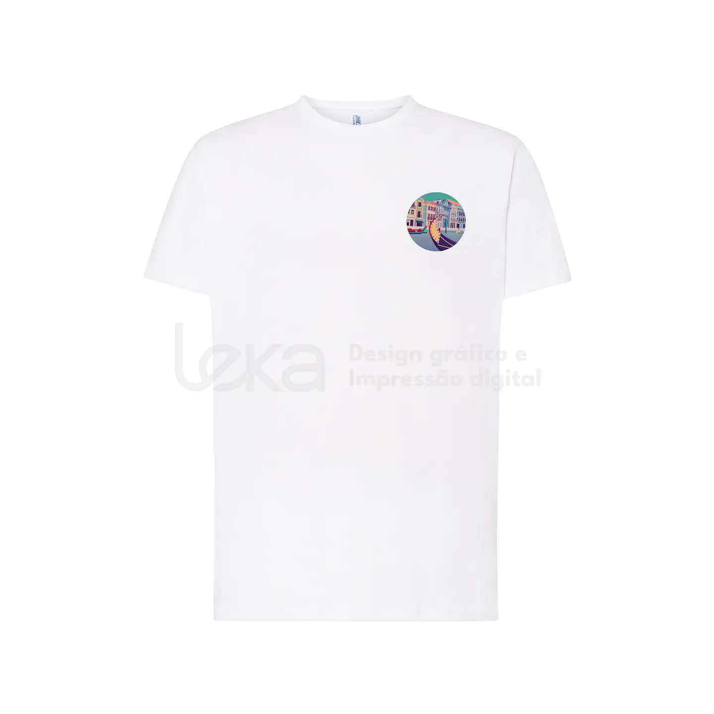 Camiseta t-shirt personalizada, 100% algodón, 155 gr – Impresión textil DTF o vinilo 6