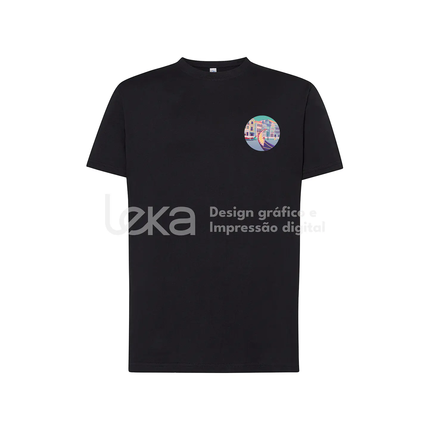Camiseta t-shirt personalizada, 100% algodón, 155 gr – Impresión textil DTF o vinilo 7