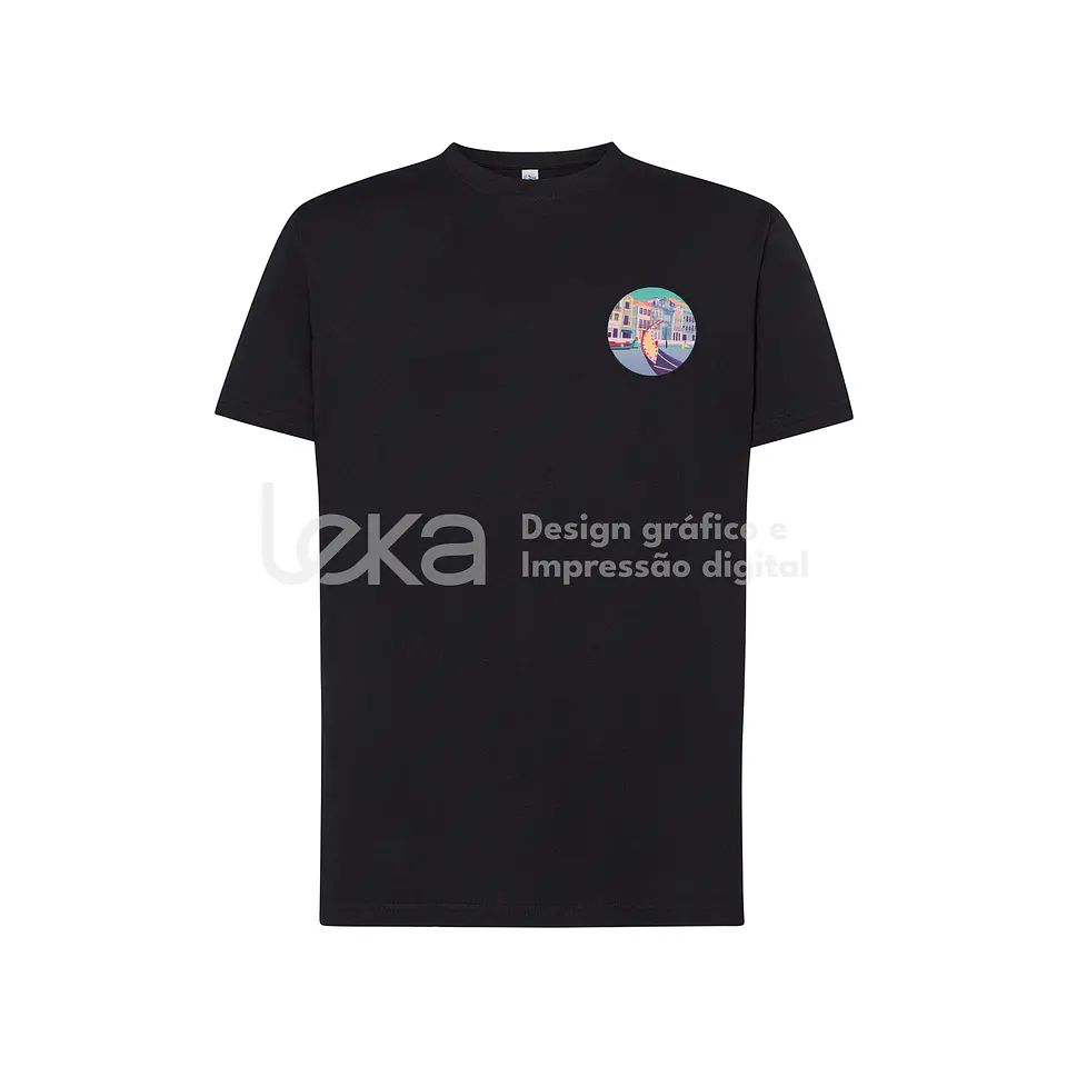 Camiseta t-shirt personalizada, 100% algodón, 155 gr – Impresión textil DTF o vinilo 7