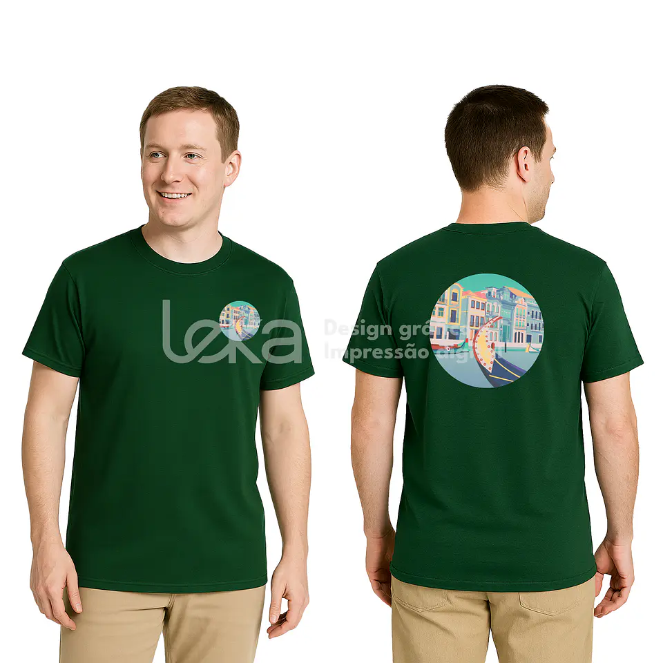 Camiseta t-shirt personalizada, 100% algodón, 155 gr – Impresión textil DTF o vinilo 15
