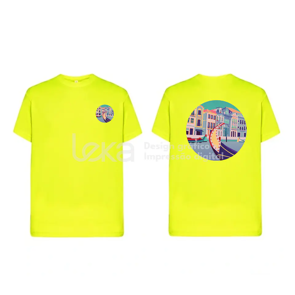 Camiseta t-shirt personalizada, 100% algodón, 155 gr – Impresión textil DTF o vinilo 18