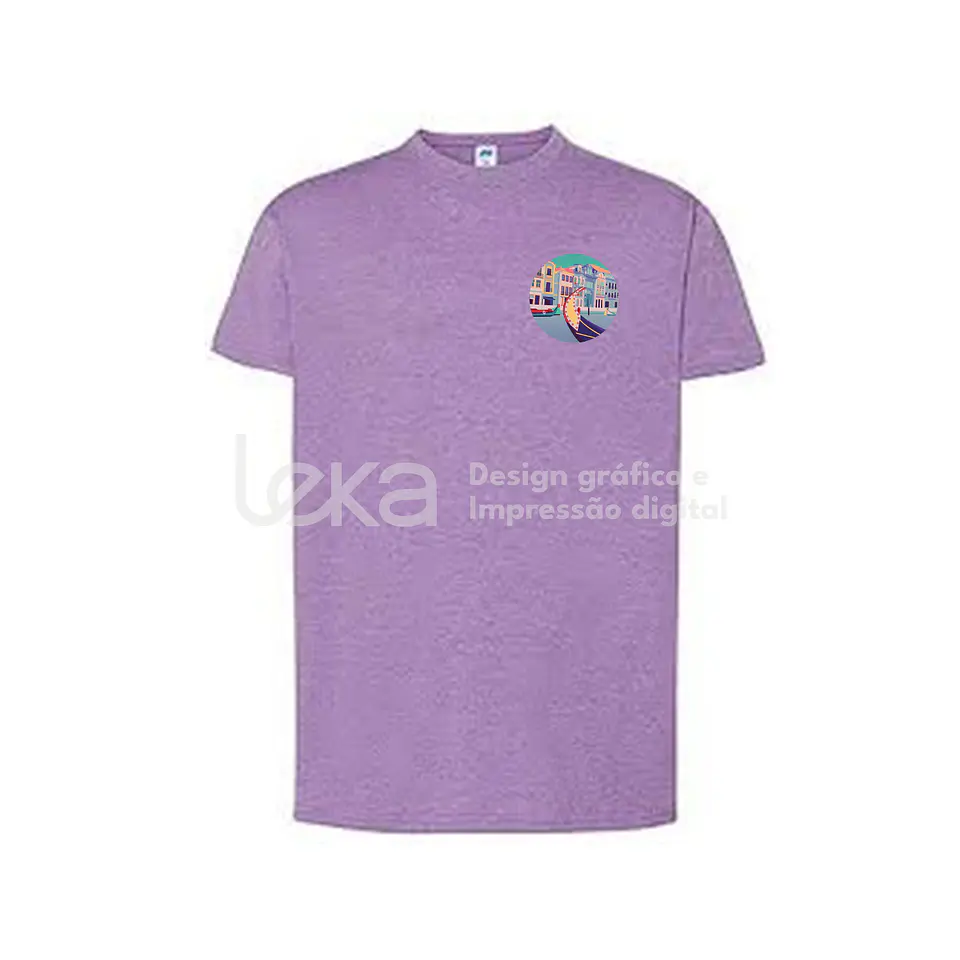 Camiseta t-shirt personalizada, 100% algodón, 155 gr – Impresión textil DTF o vinilo 20