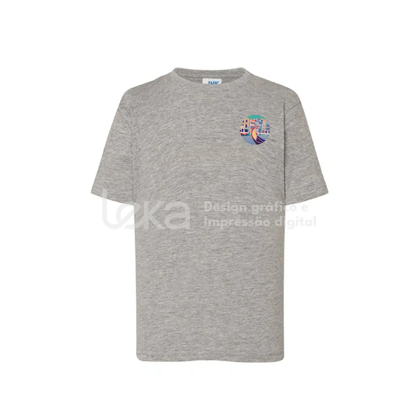T-shirt Camisola Personalizada 100% Algodão 190 gr– Estampagem em DTF ou Vinil Têxtil 17