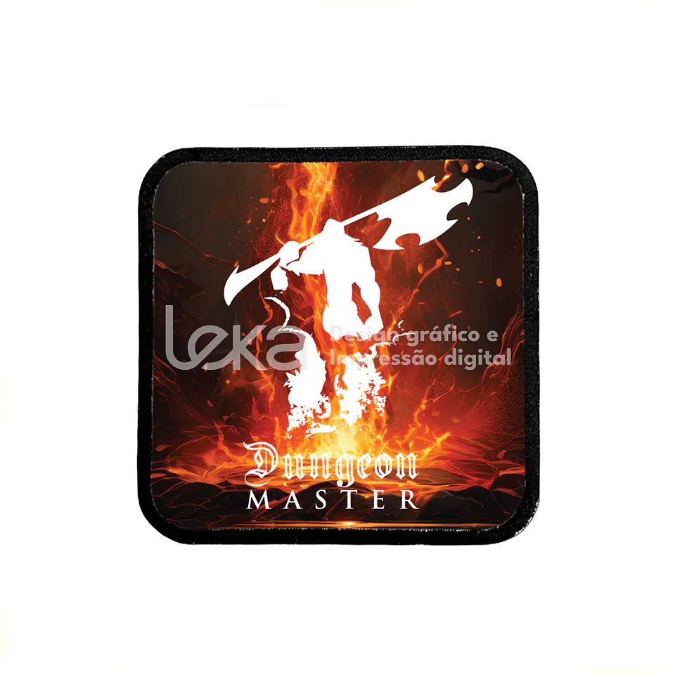 Emblema cuadrado personalizado 1