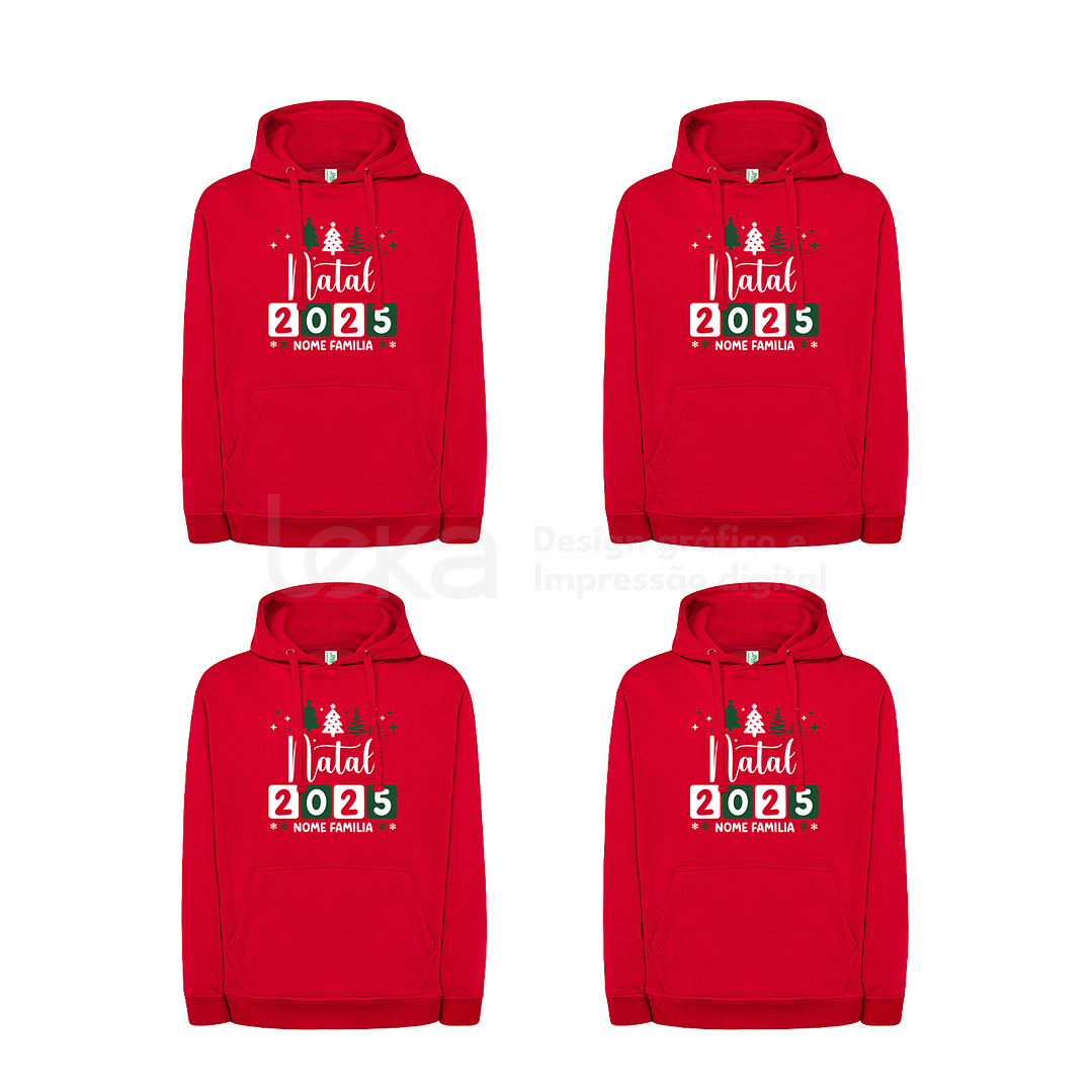 Kit navideño familiar de suéter y sudadera - Personalizado con vuestros nombres 23