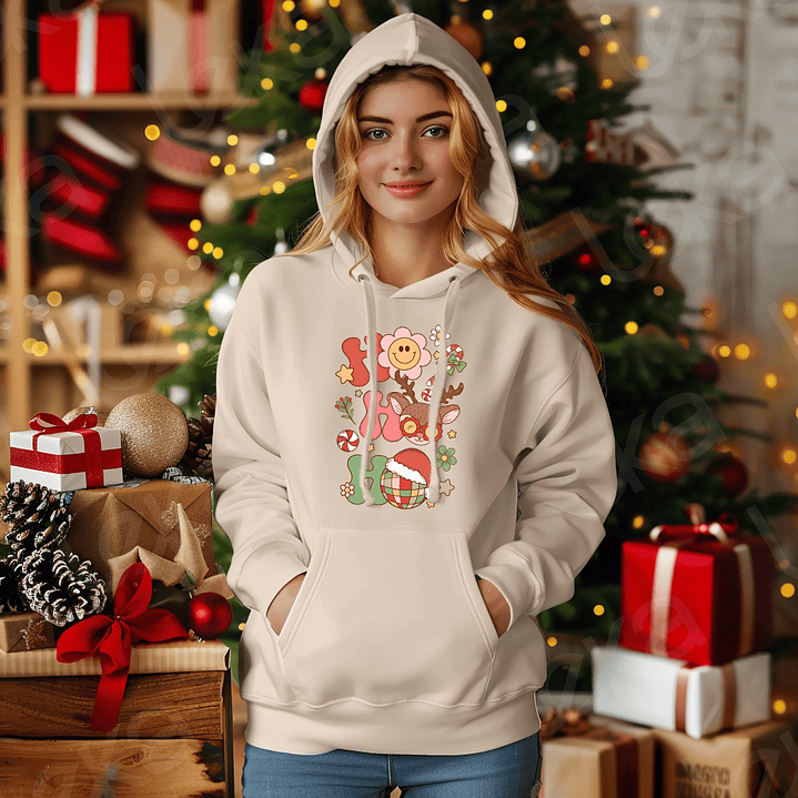 Sudadera Groovy Hohoho 1