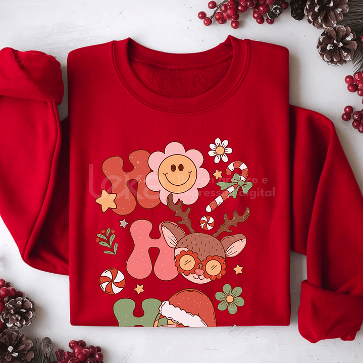 Sudadera Groovy Hohoho 2