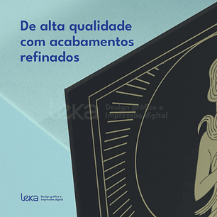 Pôster de Signo do Zodíaco 40x30cm  | Pronto a Pendurar