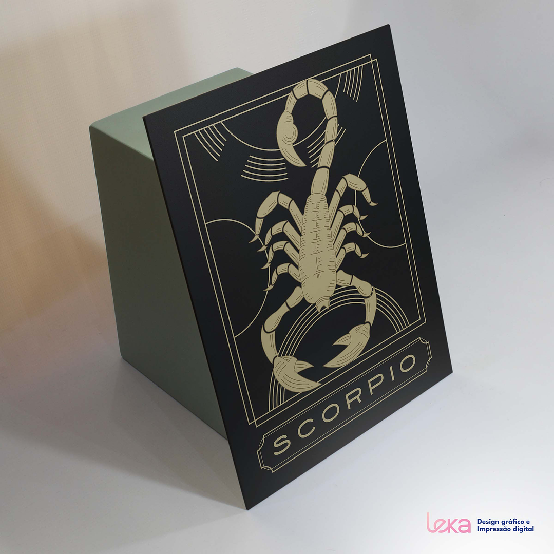 Pôster de Signo do Zodíaco 40x30cm  | Pronto a Pendurar 1