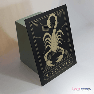 Pôster de Signo do Zodíaco 40x30cm  | Pronto a Pendurar