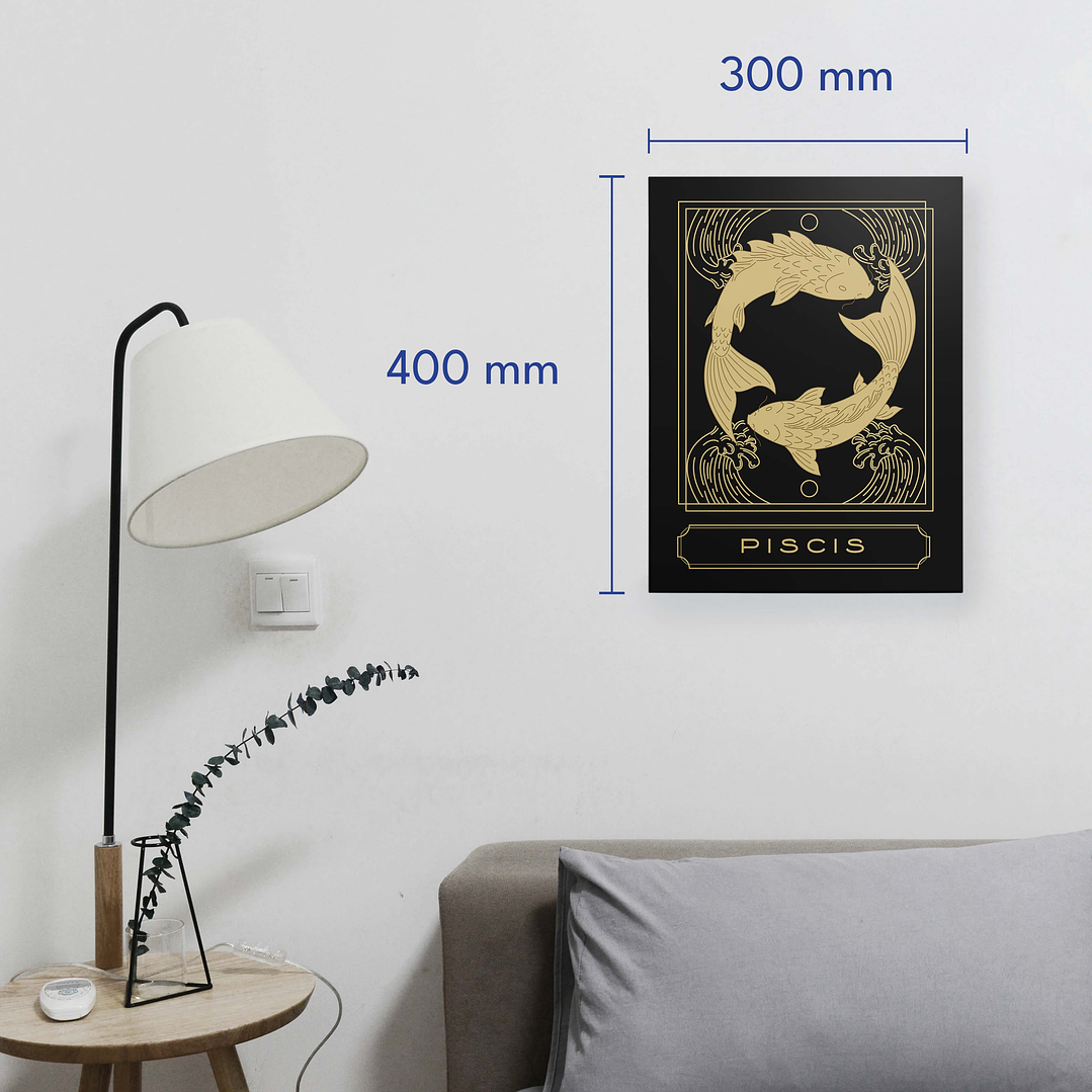 Pôster de Signo do Zodíaco 40x30cm  | Pronto a Pendurar 5