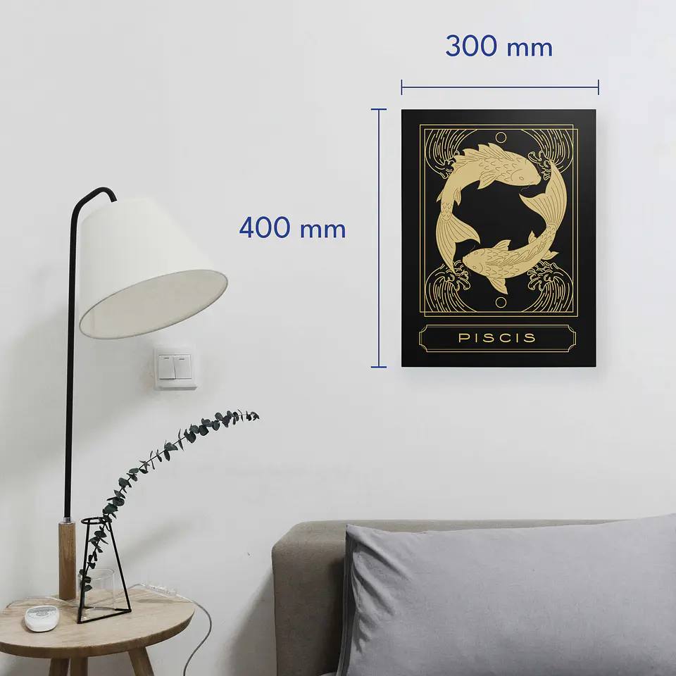 Póster del signo del zodíaco 40 x 30 cm | Listo para colgar 5