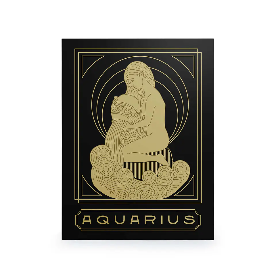 Póster del signo del zodíaco 40 x 30 cm | Listo para colgar 17