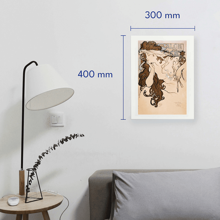 Pôster de Pintura Famoso em MDF 40x30 cm | Pronto a Pendurar 2