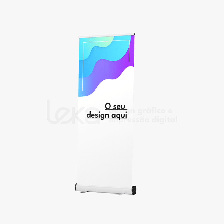 Roll Up Portátil 85x200 cm - Impressão Profissional 4