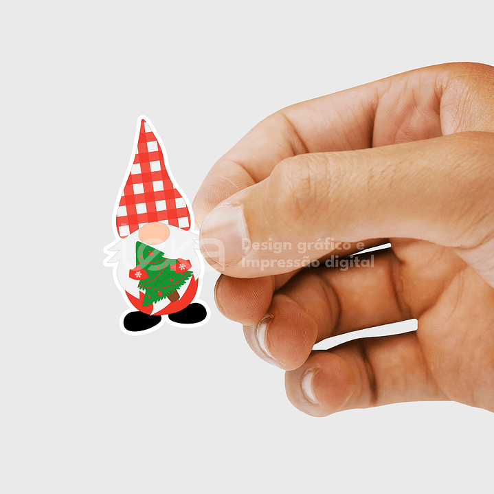 Colección de pegatinas navideñas encantadas 5