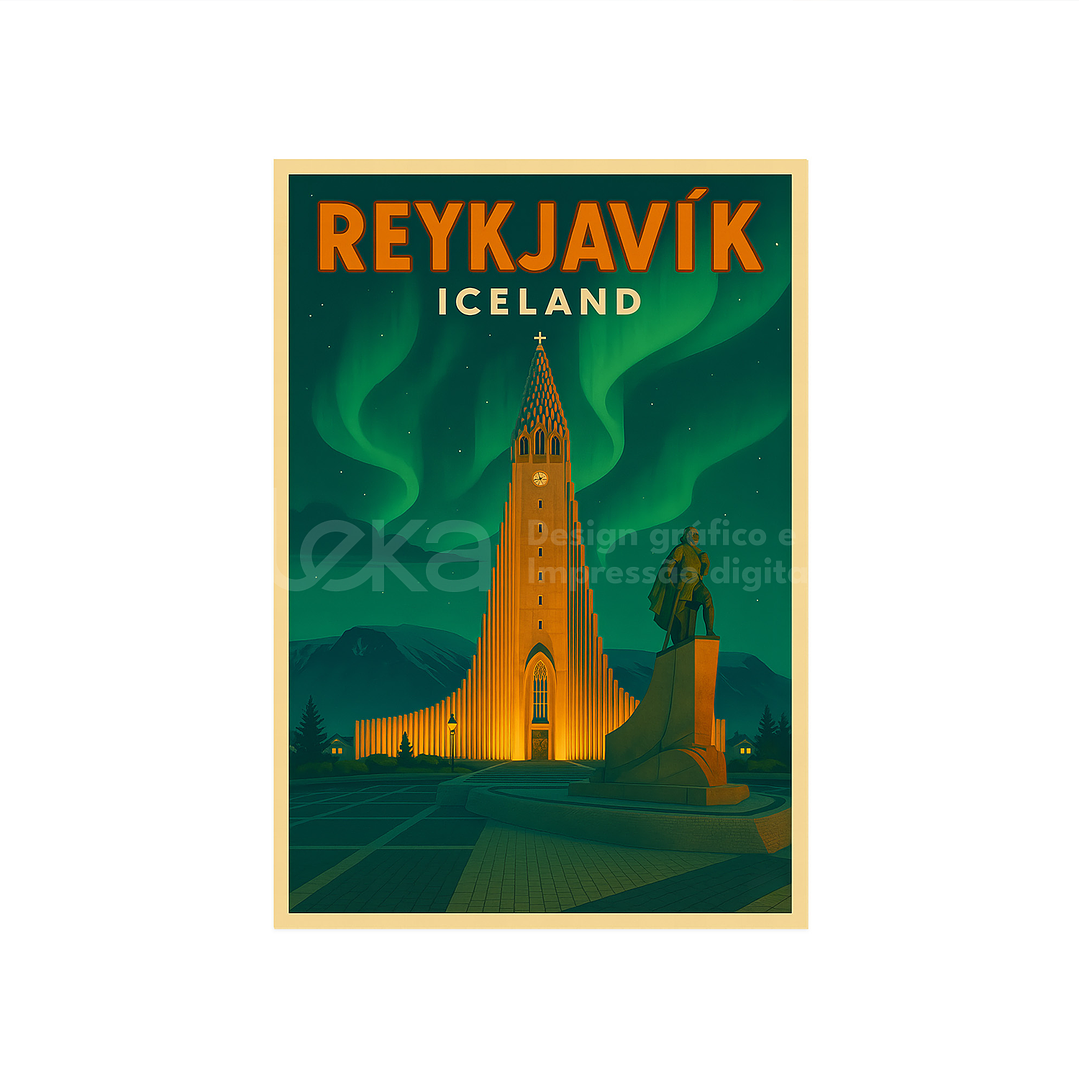 Posters de Viagem de Cidades Vintage 12