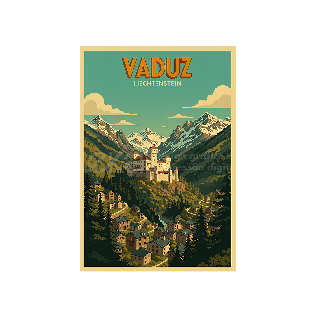 Posters de Viagem de Cidades Vintage 13