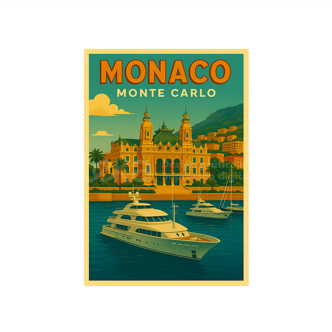 Posters de Viagem de Cidades Vintage 15