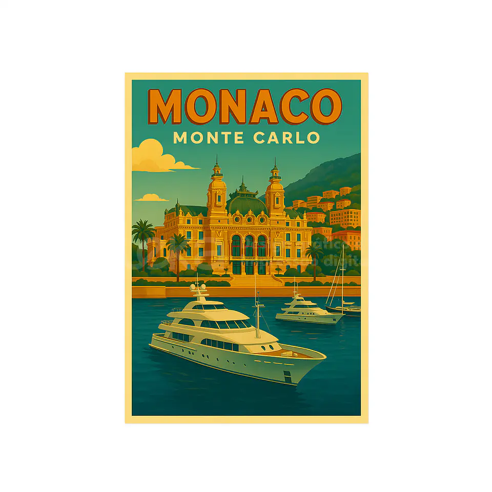 Carteles de viajes Ciudades Vintage 15