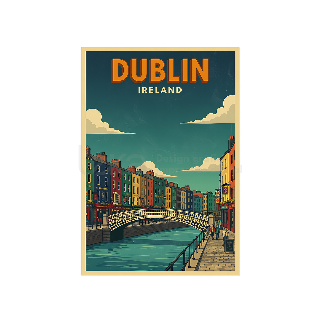 Posters de Viagem de Cidades Vintage 20