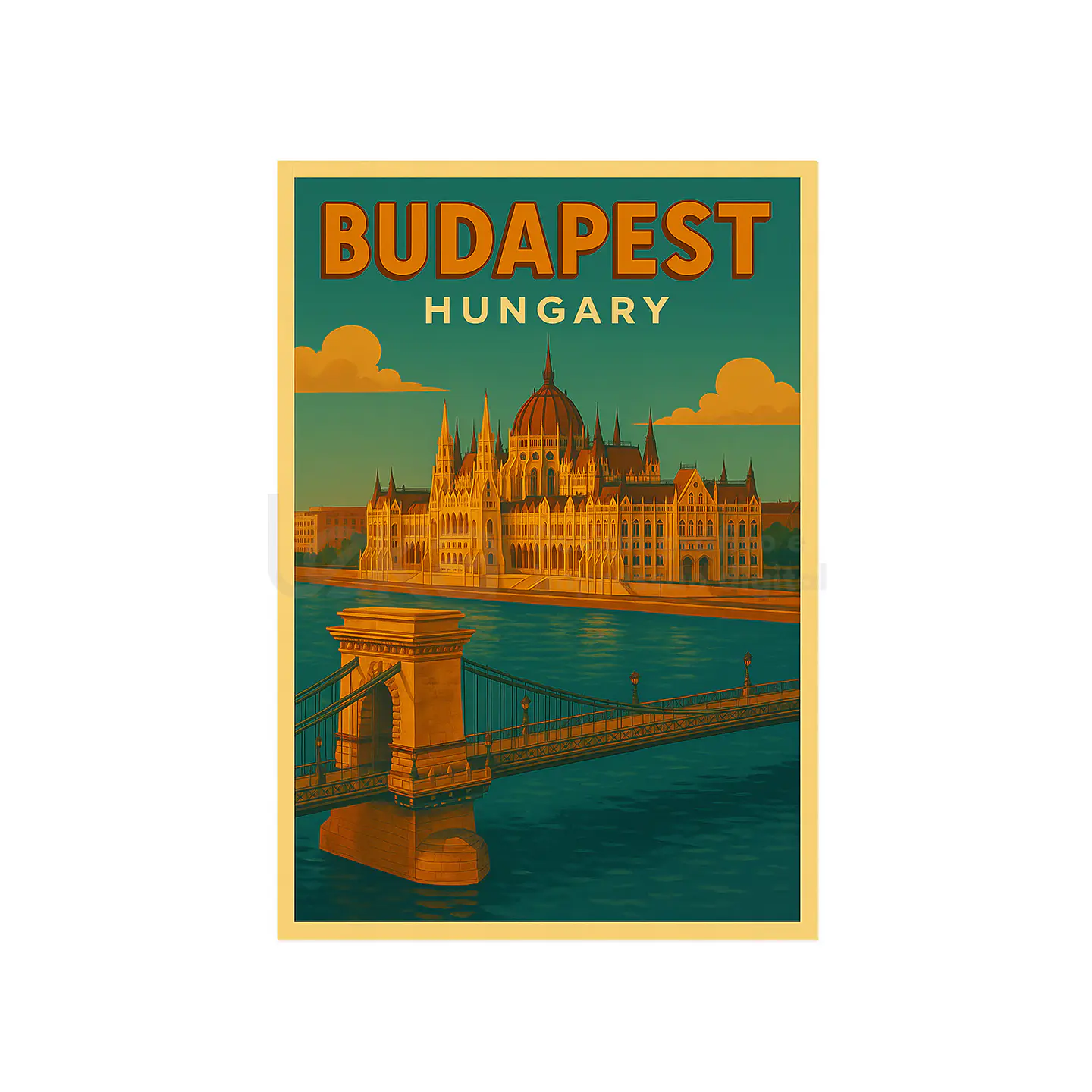 Carteles de viajes Ciudades Vintage 24