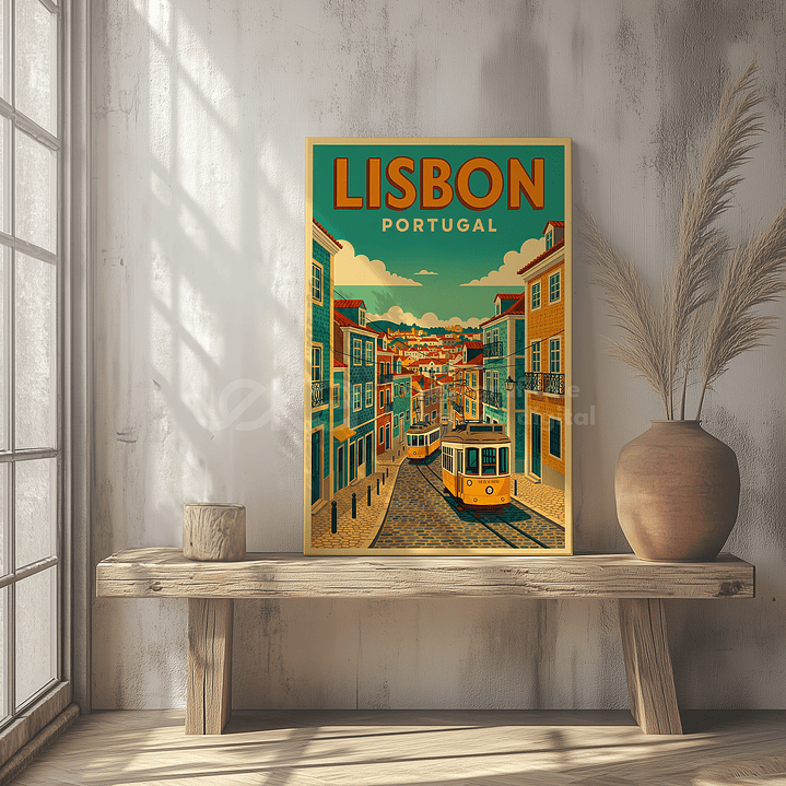 Posters de Viagem de Cidades Vintage 1