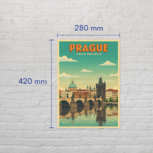 Posters de Viagem de Cidades Vintage