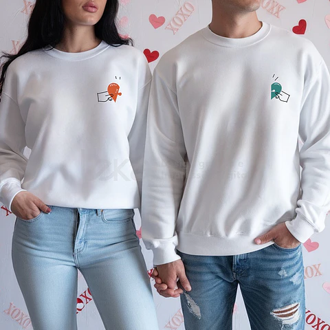 Camisola do Amor Perfeito: Vocês Completam-se