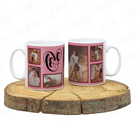 Caneca "Love" - Crie a Sua Galeria de Amor 