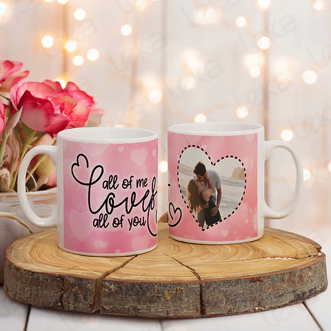 Caneca "All of Me" - A Nossa História Num Só Gesto