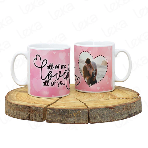 Caneca "All of Me" - A Nossa História Num Só Gesto