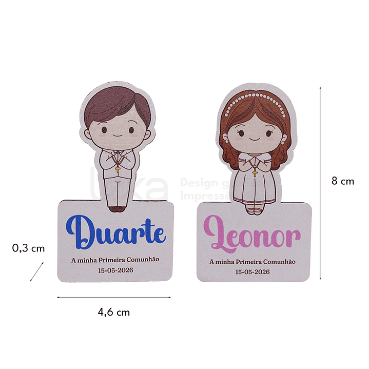 10 Lembranças de Primeira Comunhão Personalizadas 15